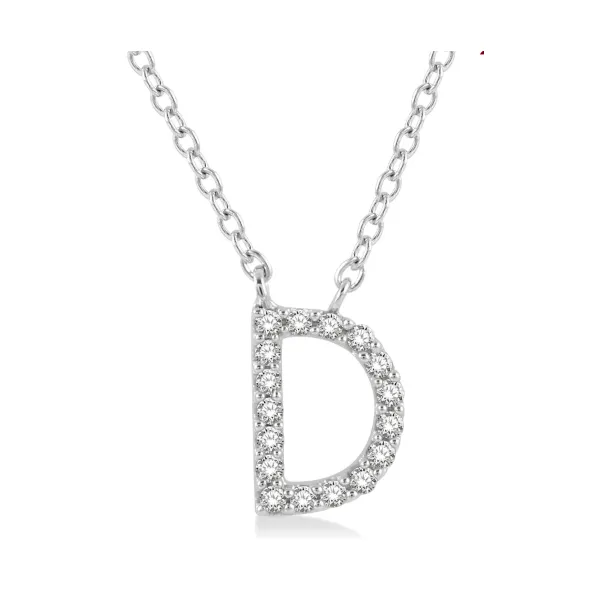 10K White Gold Diamond Pendant Tipton's Fine Jewelry Lawton, OK