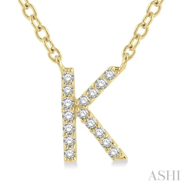 10K Yellow Gold Diamond Pendant Tipton's Fine Jewelry Lawton, OK