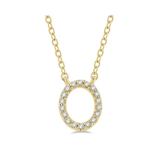 10K Yellow Gold Diamond Pendant Tipton's Fine Jewelry Lawton, OK