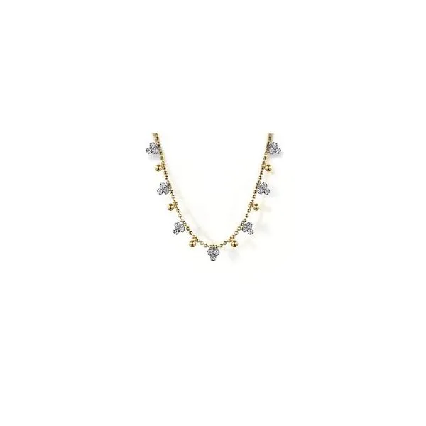 14K Yellow Gold Diamond Pendant Tipton's Fine Jewelry Lawton, OK