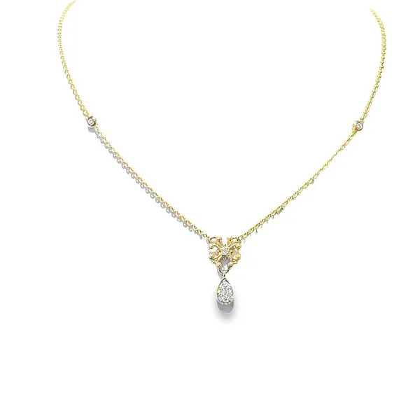 18Kt Yellow Gold Aegean Necklace with Toggle Tipton's Fine Jewelry Lawton, OK
