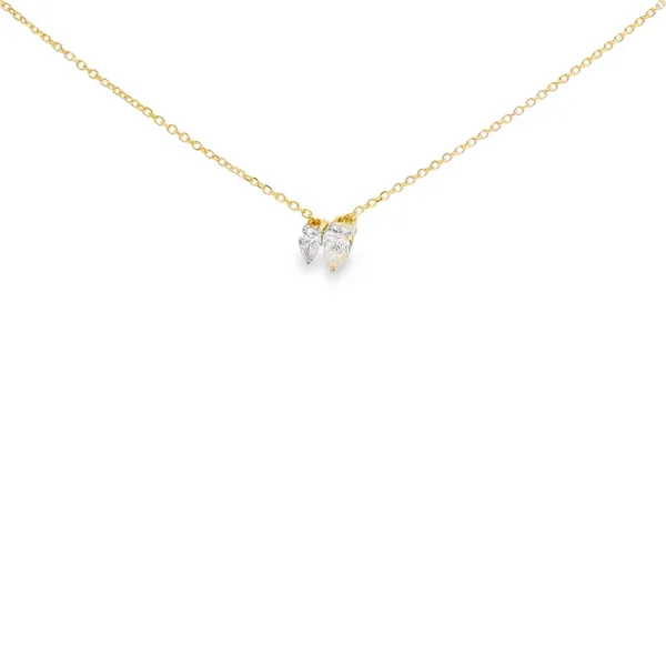 14KT Yellow Gold Diamond Necklace  Tipton's Fine Jewelry Lawton, OK