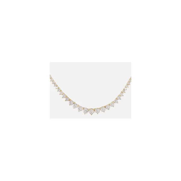 18Kt Yellow Lab Grown Diamond Necklace Tipton's Fine Jewelry Lawton, OK