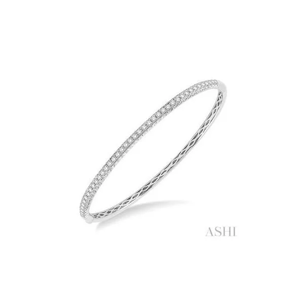 14K White Gold Diamond Bracelet Tipton's Fine Jewelry Lawton, OK