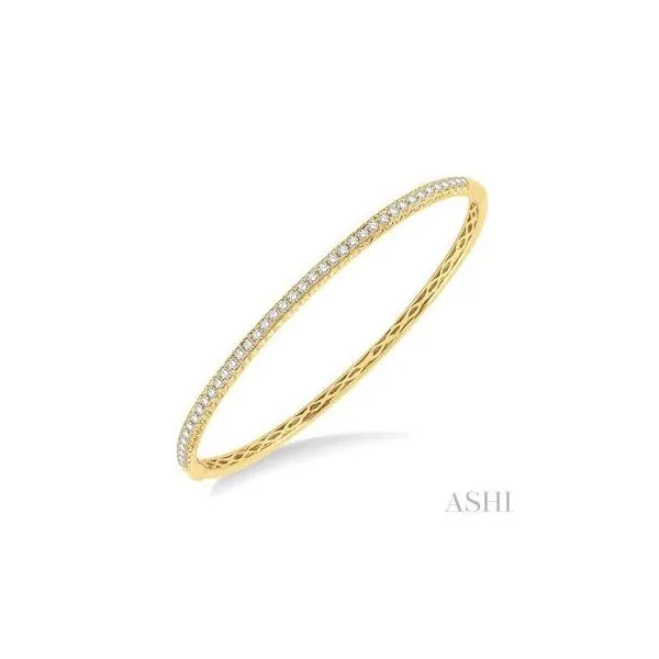 14K Yellow Gold Diamond Bracelet Tipton's Fine Jewelry Lawton, OK