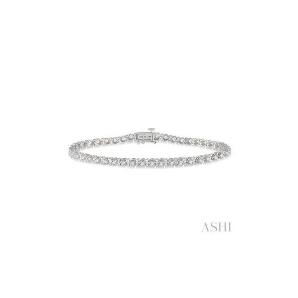 14K White Gold Diamond Bracelet Tipton's Fine Jewelry Lawton, OK