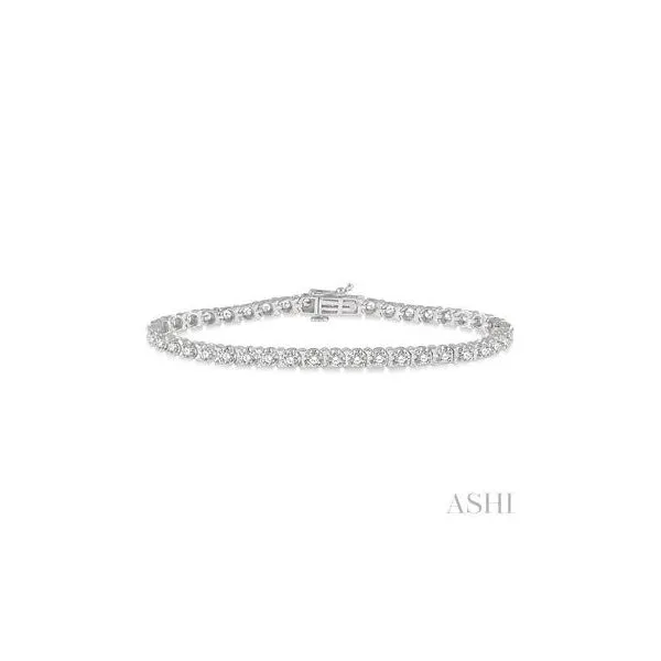 14K White Gold Diamond Bracelet Tipton's Fine Jewelry Lawton, OK