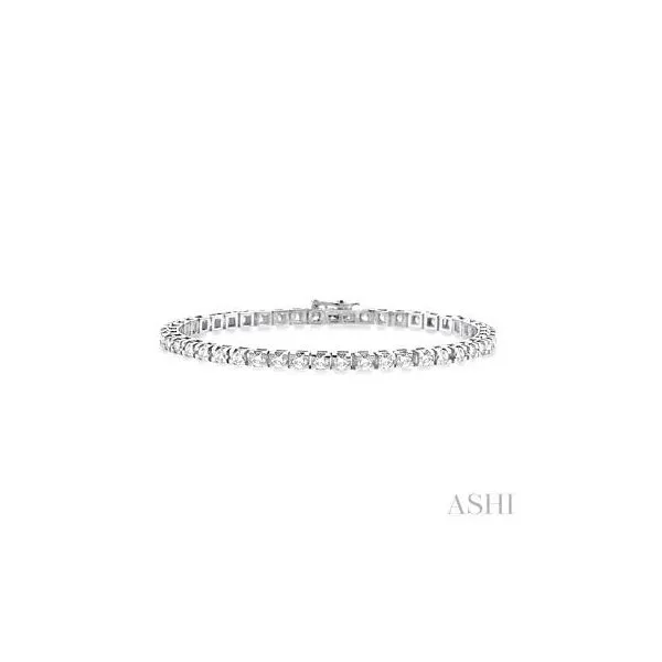 14K White Gold Diamond Tennis Bracelet Tipton's Fine Jewelry Lawton, OK
