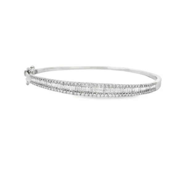 14K White Gold Diamond Bracelet Tipton's Fine Jewelry Lawton, OK