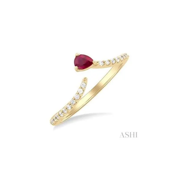 10K Yellow Gold Ladies Colored Stone Ring Tipton's Fine Jewelry Lawton, OK