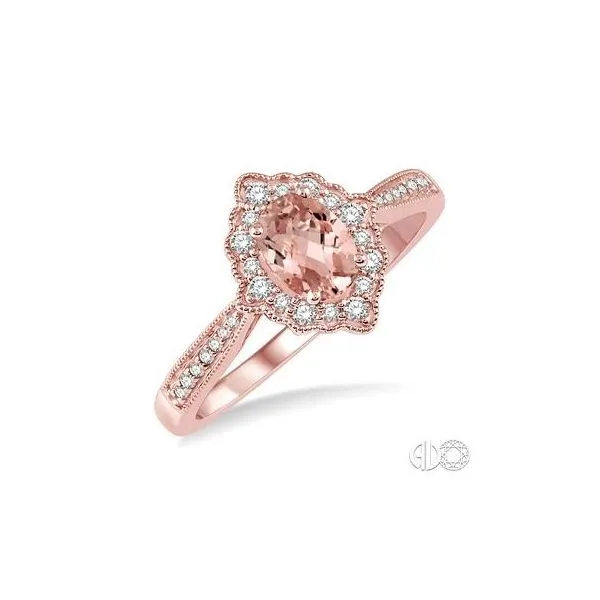 10K Rose Gold Ladies Colored Stone Ring Tipton's Fine Jewelry Lawton, OK