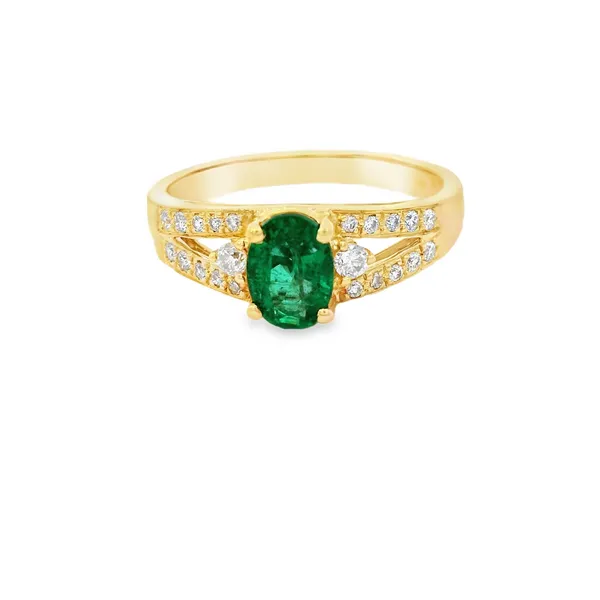 14K Yellow Gold Ladies Colored Stone Ring Tipton's Fine Jewelry Lawton, OK