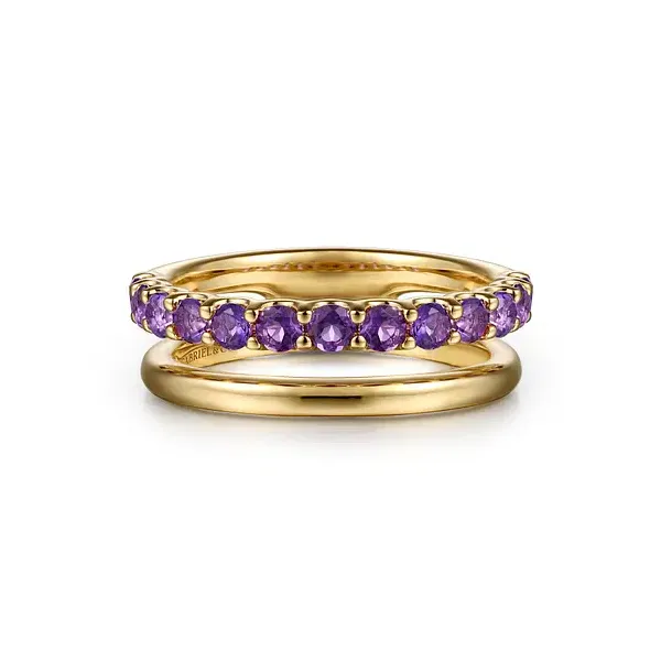 14K Yellow Gold Ladies Colored Stone Ring Tipton's Fine Jewelry Lawton, OK