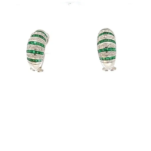 18K Yellow Gold Colored Stone Earrings Tipton's Fine Jewelry Lawton, OK
