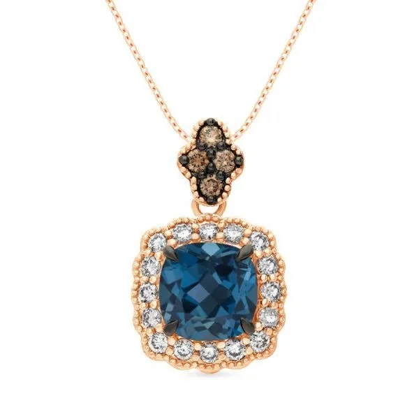 Le Vian 14K Rose Gold Colored Stone Pendant Tipton's Fine Jewelry Lawton, OK