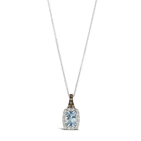 Le Vian 14K White Gold Colored Stone Pendant Tipton's Fine Jewelry Lawton, OK