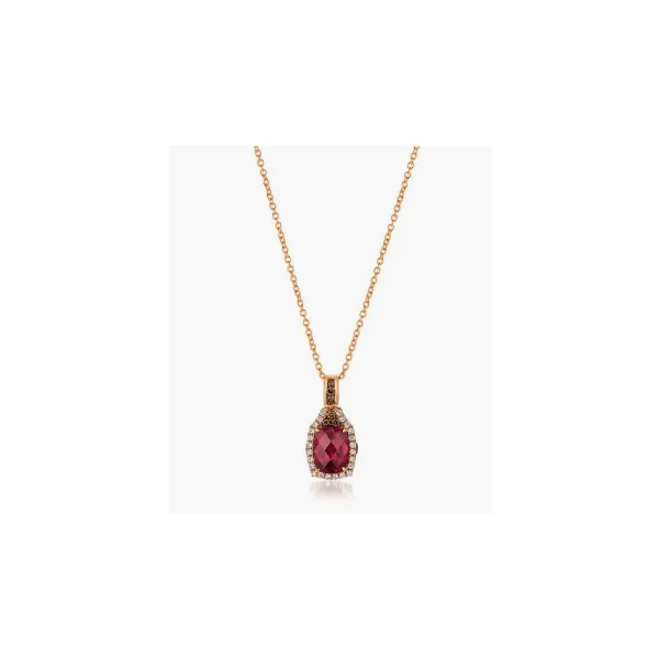 Le Vian 14K Rose Gold Colored Stone Pendant Tipton's Fine Jewelry Lawton, OK