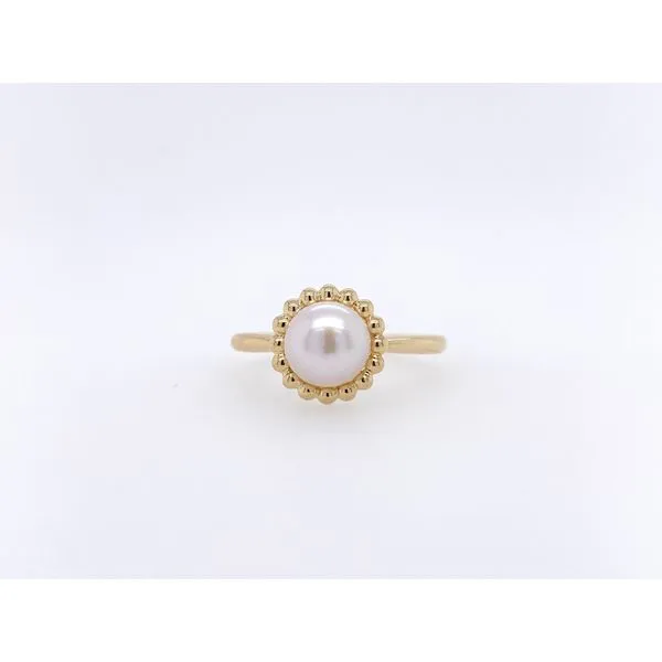 14K Yellow Gold Pearl Ring Tipton's Fine Jewelry Lawton, OK