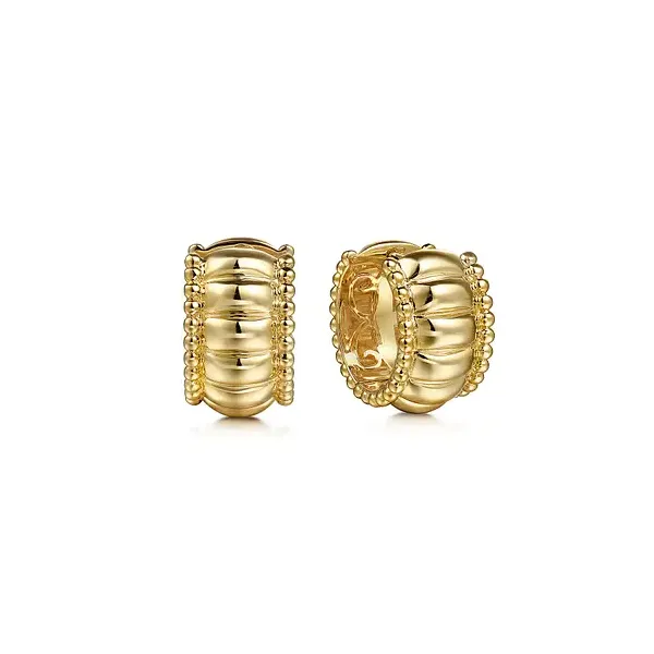 18GF Red Open Hoops Tipton's Fine Jewelry Lawton, OK