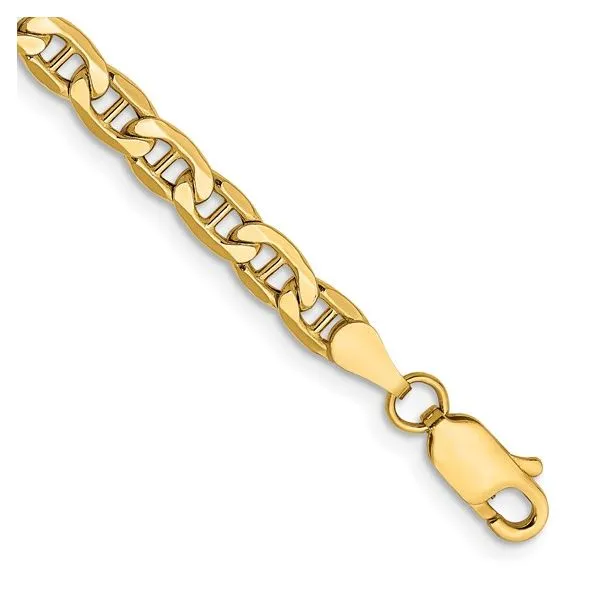 14K Yellow Gold Anchor Chain Tipton's Fine Jewelry Lawton, OK