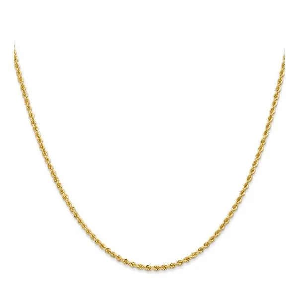 14K Yellow Gold 2mm Rope Chain Tipton's Fine Jewelry Lawton, OK