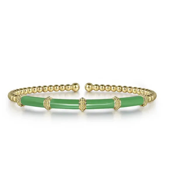 14K Yellow Gold Bujukan Collection Bangle Tipton's Fine Jewelry Lawton, OK