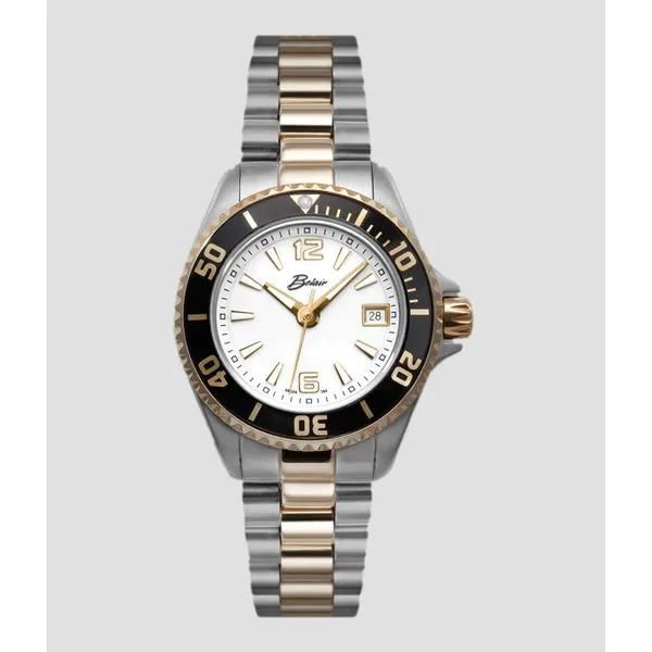 Ladies Stainless Steel 10ATM Luminous Dial Sapphire Crystal Watch Tipton's Fine Jewelry Lawton, OK