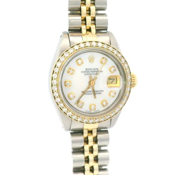 Ladies Stainless Steel Oyster Perpetual Datejust Rolex Watch Tipton's Fine Jewelry Lawton, OK