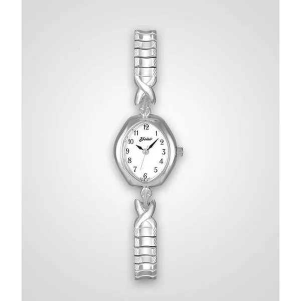 Silver 19mm Ladies Watch with Expansion Band Tipton's Fine Jewelry Lawton, OK