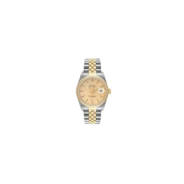Men's Stainless Steel Oyster Perpetual Datejust Rolex Watch Tipton's Fine Jewelry Lawton, OK