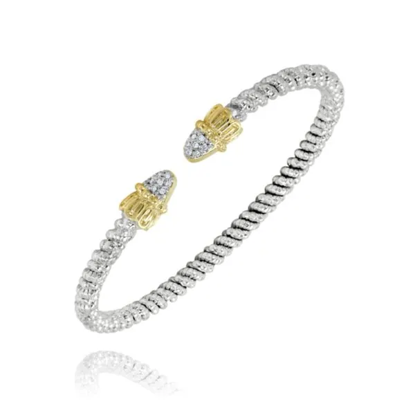 14Kt Yellow Silver Diamond Bracelet Tipton's Fine Jewelry Lawton, OK