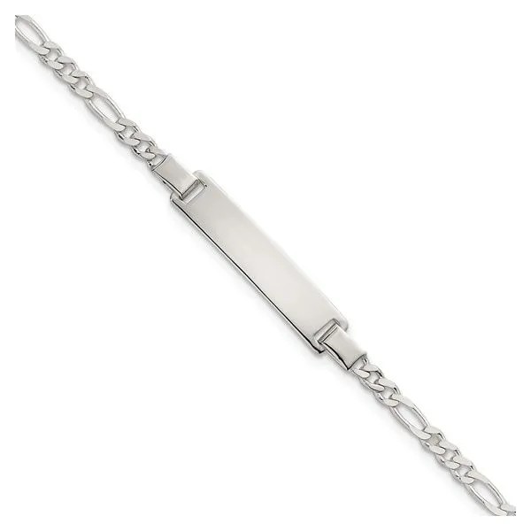Sterling Silver Children's Figaro Link Bracelet Tipton's Fine Jewelry Lawton, OK
