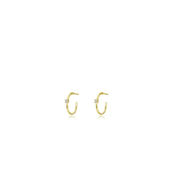 Sterling Silver High Polished Hoop Earrings Tipton's Fine Jewelry Lawton, OK