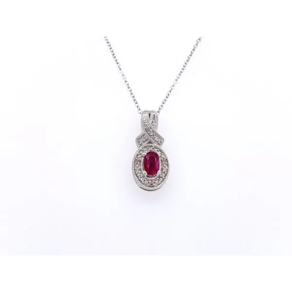 Sterling Silver Diamond Necklace Tipton's Fine Jewelry Lawton, OK