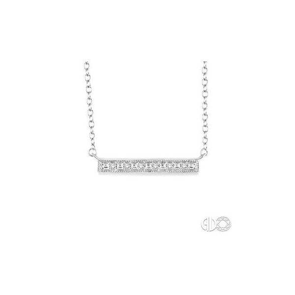 Sterling Silver Diamond Necklace Tipton's Fine Jewelry Lawton, OK