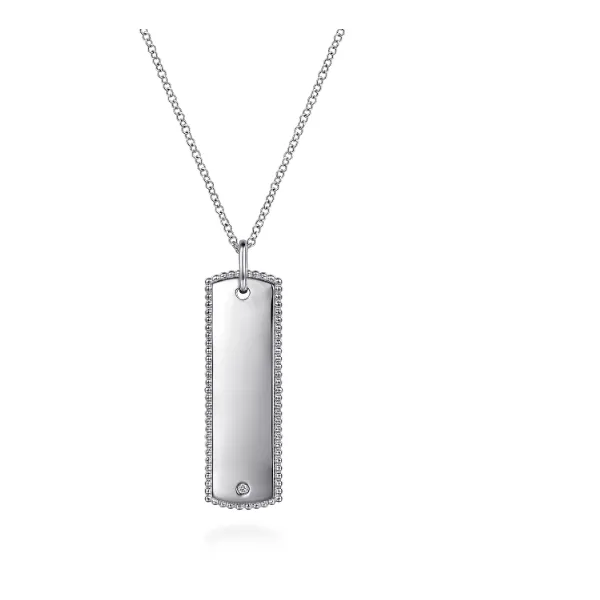 Sterling Silver Diamond Necklace Tipton's Fine Jewelry Lawton, OK