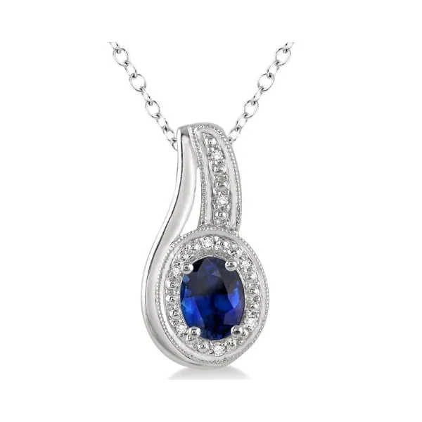 Sterling Silver Diamond Necklace Tipton's Fine Jewelry Lawton, OK