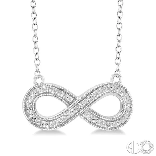 Sterling Silver Diamond Necklace Tipton's Fine Jewelry Lawton, OK