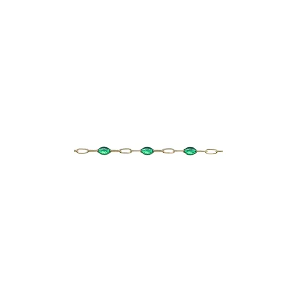 Green Enamel Chain Tipton's Fine Jewelry Lawton, OK