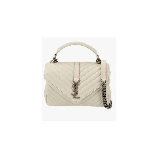 Luxury Preowned YSL/Saint Laurent College Small Beige Crossbody Tipton's Fine Jewelry Lawton, OK