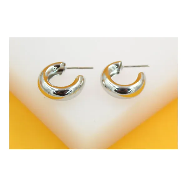 18GF/Rhodium Huggies Tipton's Fine Jewelry Lawton, OK