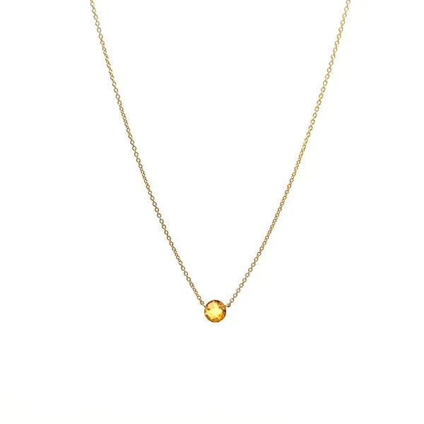 Gold-Filled Citrine Briolette Necklace Tipton's Fine Jewelry Lawton, OK