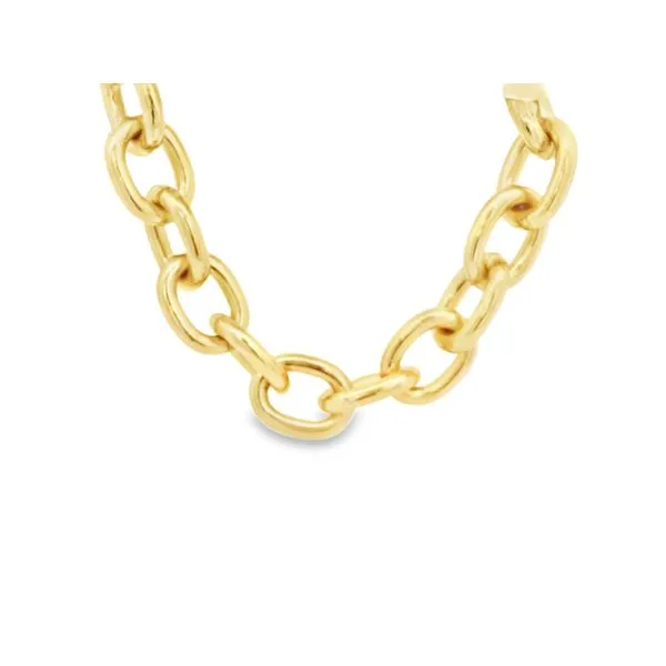 18K Gold Filled Wide Link Chain Tipton's Fine Jewelry Lawton, OK