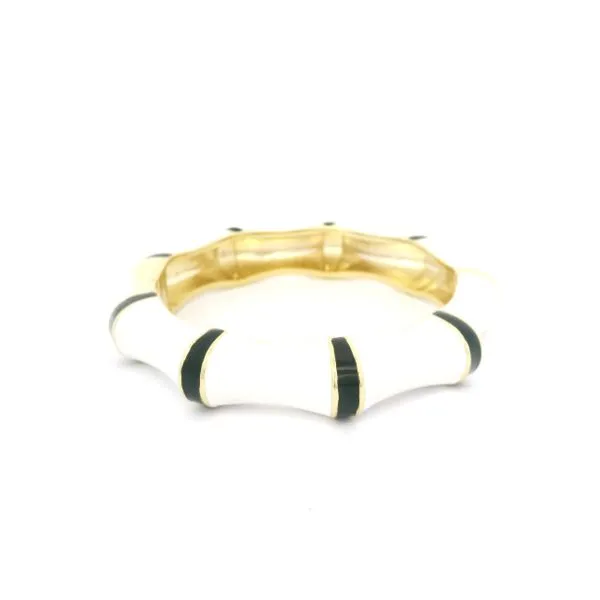 18K Gold Filled Colorful Bamboo Style Bangle Tipton's Fine Jewelry Lawton, OK