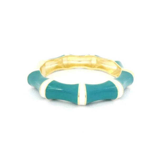 18K Gold Filled Colorful Bamboo Style Bangle Tipton's Fine Jewelry Lawton, OK