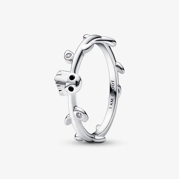 Sterling Silver Pandora Marvel Guardians of the Galaxy Groot Leaf Ring Tipton's Fine Jewelry Lawton, OK