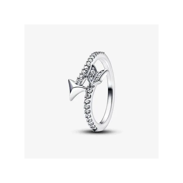 Sterling Silver Pandora Sparkling Arrow Ring Tipton's Fine Jewelry Lawton, OK