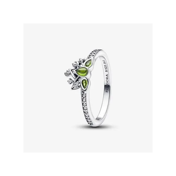 Sterling Silver Pandora Disney Princess Tiana Tiara Ring Tipton's Fine Jewelry Lawton, OK