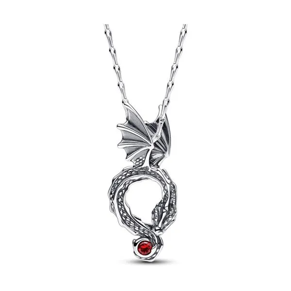 Sterling Silver Pandora Necklace Tipton's Fine Jewelry Lawton, OK