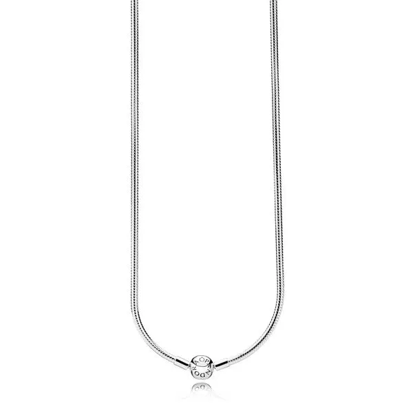 Sterling Silver Pandora Snake Chain Necklace Tipton's Fine Jewelry Lawton, OK